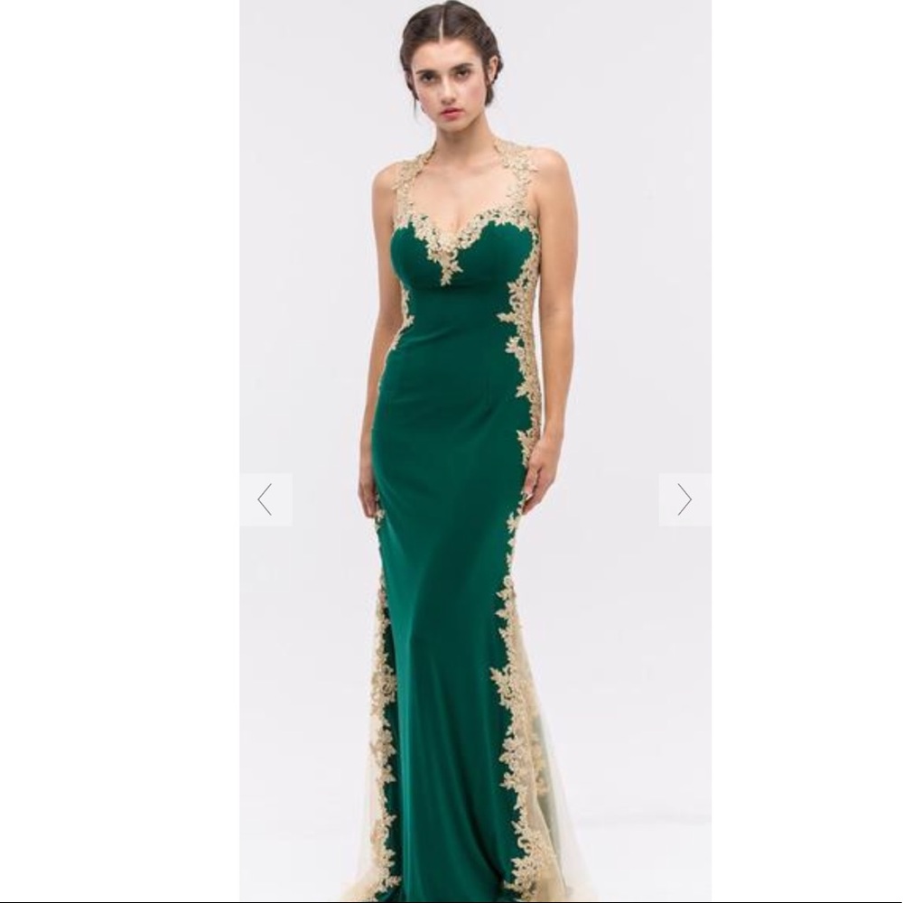 Green prom dress